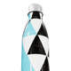 Garrafa Inox - Geométrica Azul e Preta