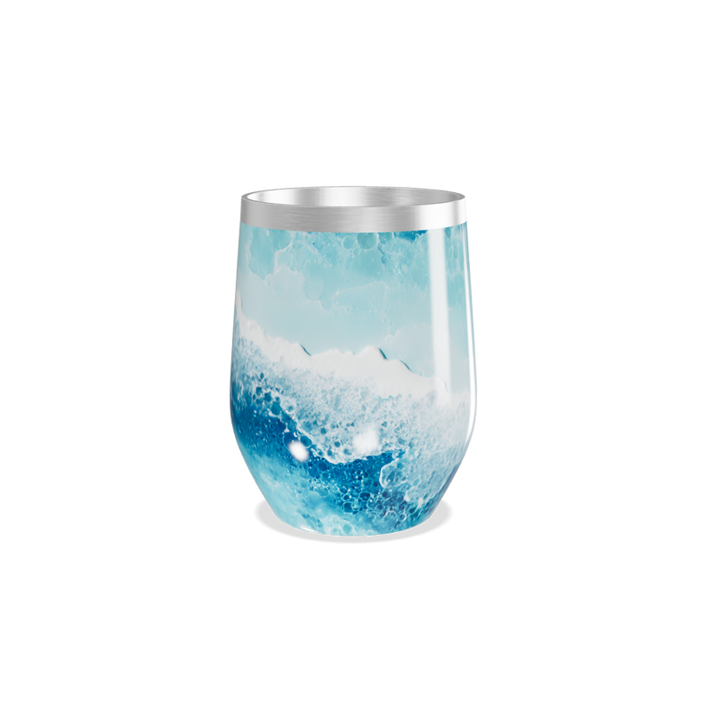 Copo Térmico Slim - Azul Oceano Inox