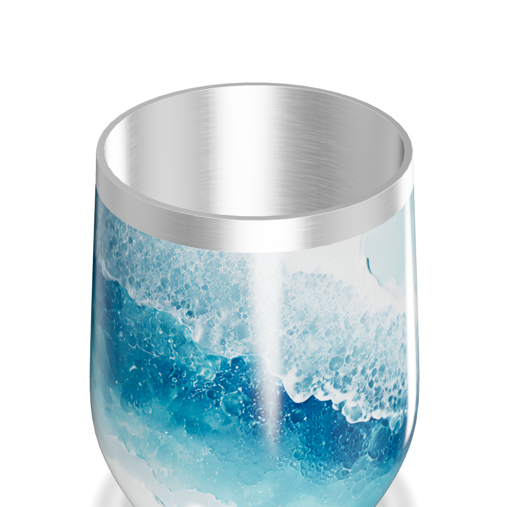 Copo Térmico Slim - Azul Oceano Inox