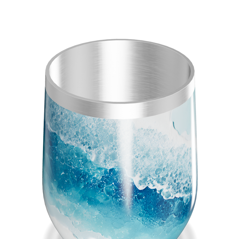 Copo Térmico Slim - Azul Oceano Inox