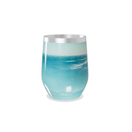 Copo Térmico Slim - Azul Oceano Inox