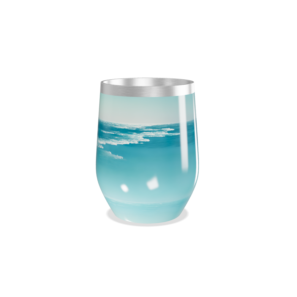 Copo Térmico Slim - Azul Oceano Inox