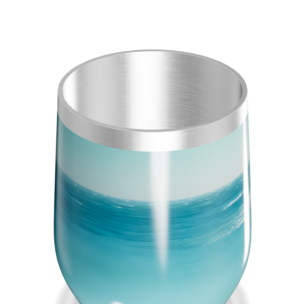 Copo Térmico Slim - Azul Oceano Inox