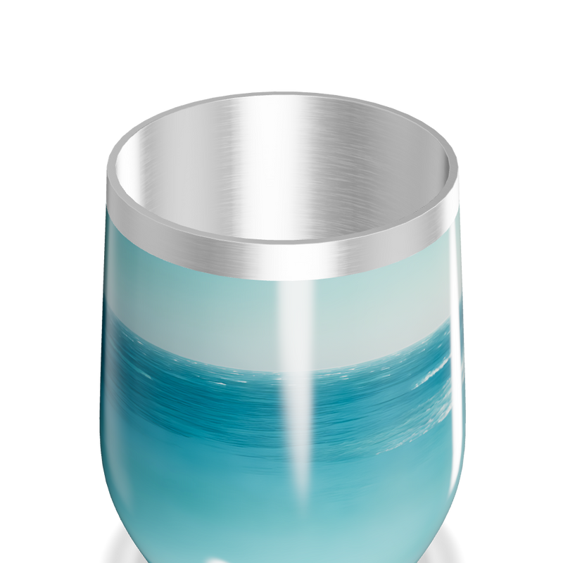 Copo Térmico Slim - Azul Oceano Inox