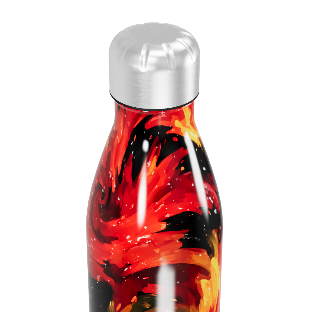 Garrafa Inox Estampa Fogo