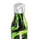 Garrafa Inox Verde Estampa Espiral