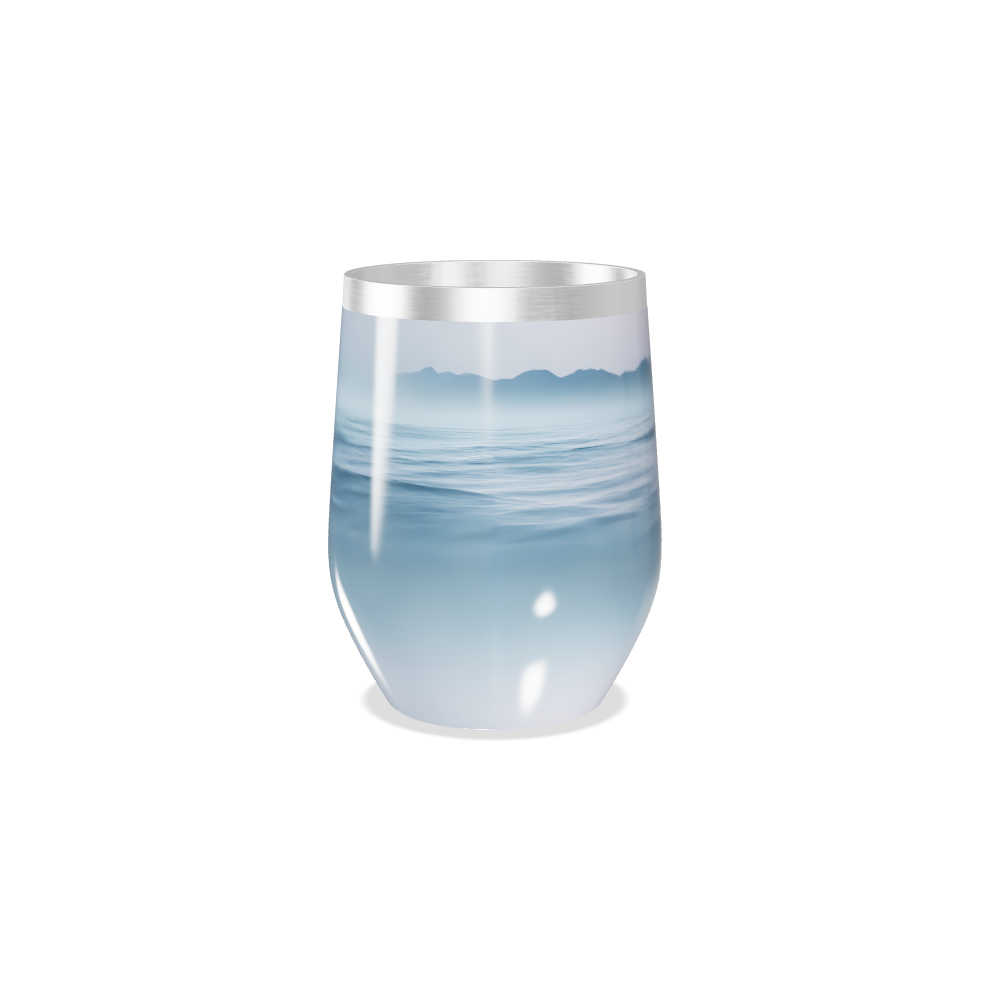 Copo Térmico Slim - Azul Oceano Inox