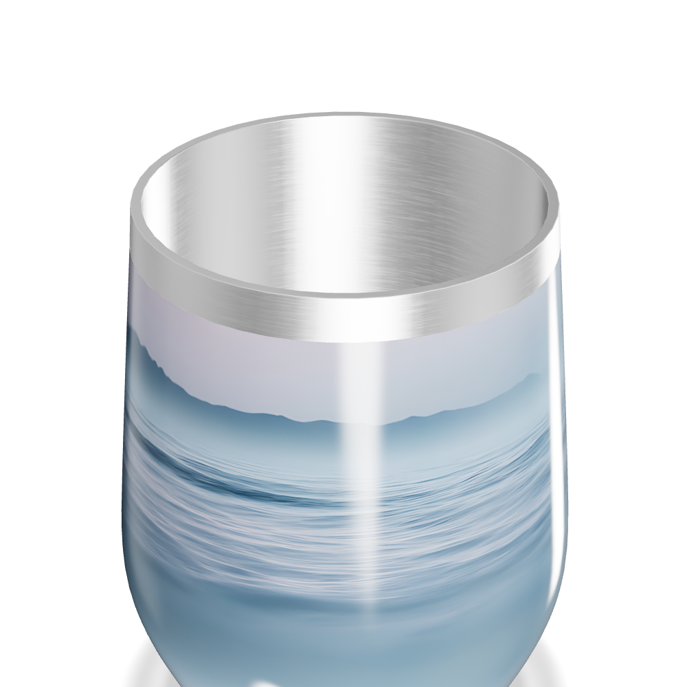 Copo Térmico Slim - Azul Oceano Inox