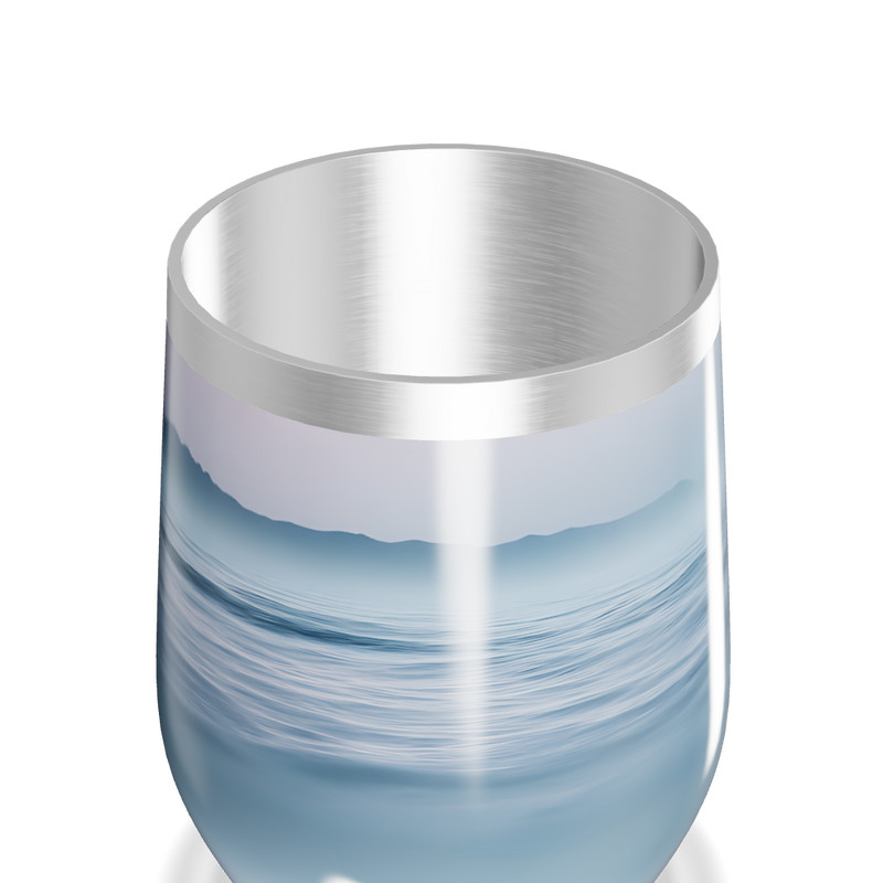 Copo Térmico Slim - Azul Oceano Inox