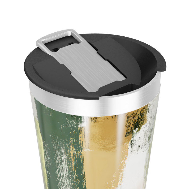 Copo Térmico - Estampa Abstrata Colorida