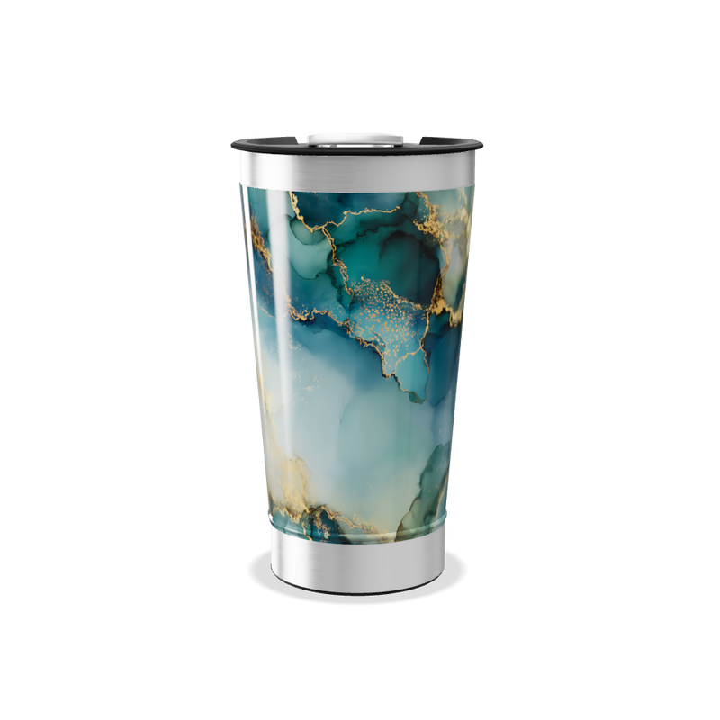 Copo Térmico - Mármore Azul