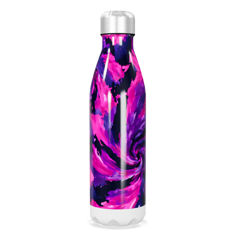 Garrafa Inox - Estampa Abstrata Colorida