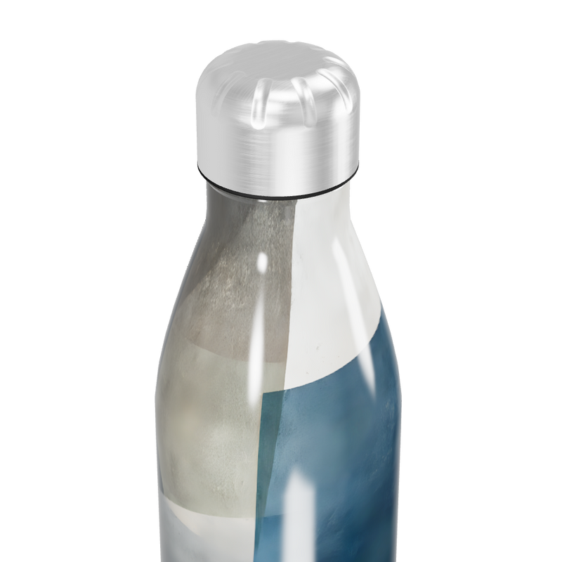 Garrafa Inox - Estampa Geométrica Colorida