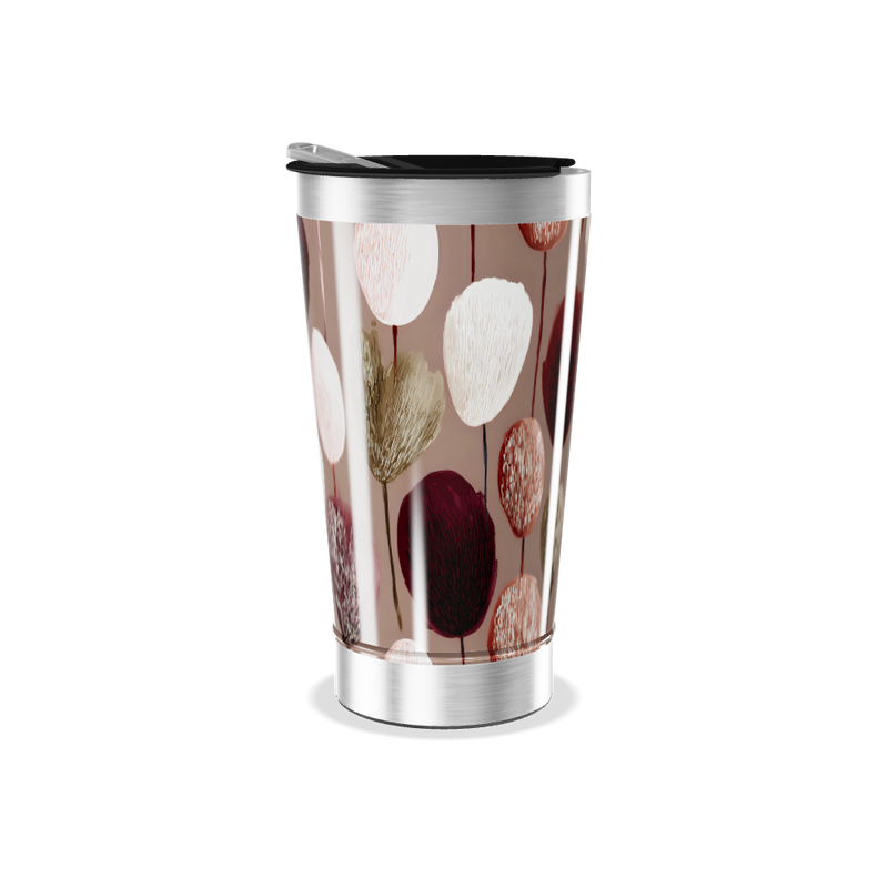 Copo Térmico - Estampa Floral Colorida