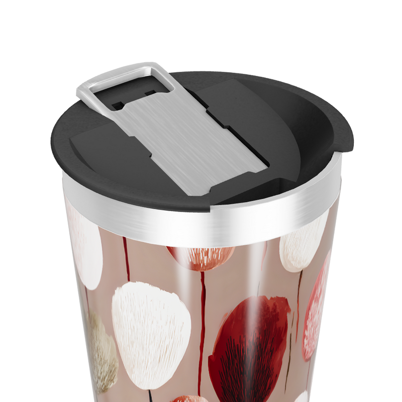 Copo Térmico - Estampa Floral Colorida