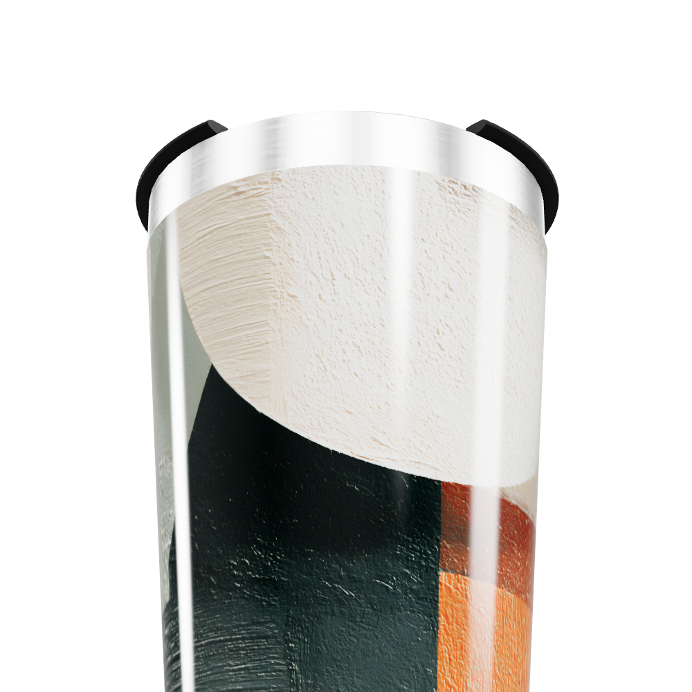 Copo Térmico - Estampa Geométrica Colorida