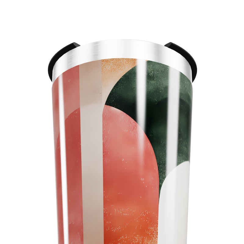 Copo Térmico - Design Abstrato Colorido