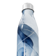 Garrafa Inox - Azul com Estampa Abstrata
