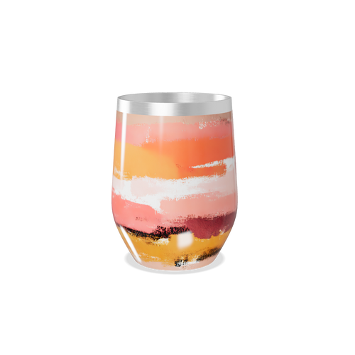 Copo Térmico Slim - Colorido com Listras