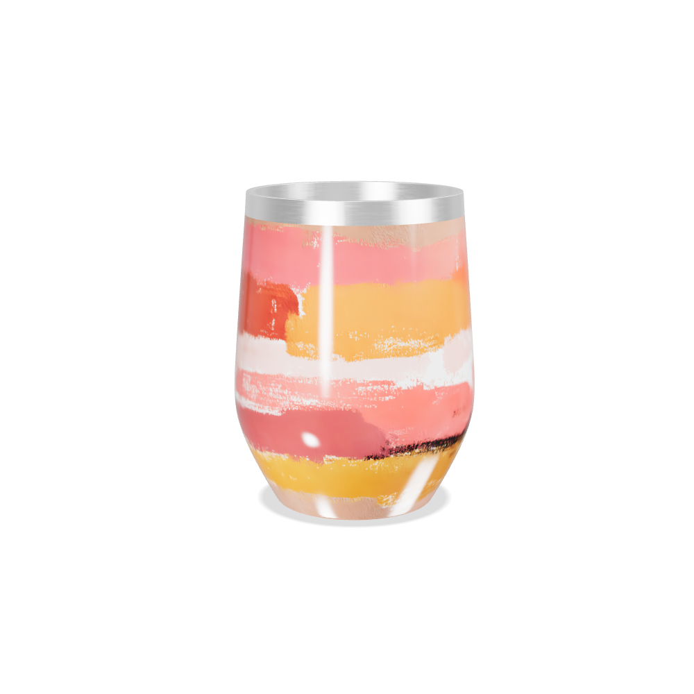 Copo Térmico Slim - Colorido com Listras