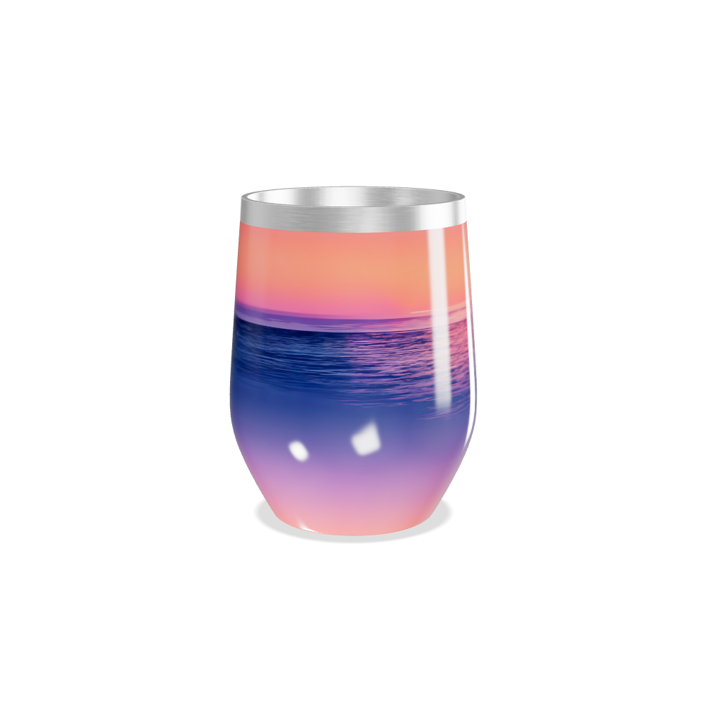 Copo Térmico Slim - Degradê Oceano