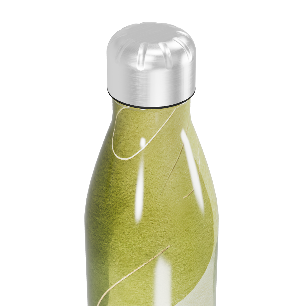Garrafa Inox Verde - Design Moderno