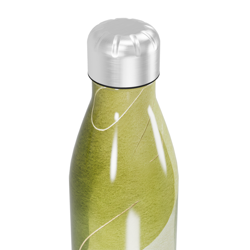 Garrafa Inox Verde - Design Moderno