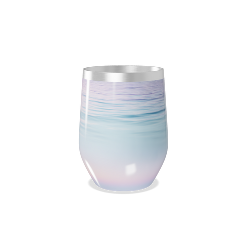 Copo Térmico Slim - Degradê Azul Inox