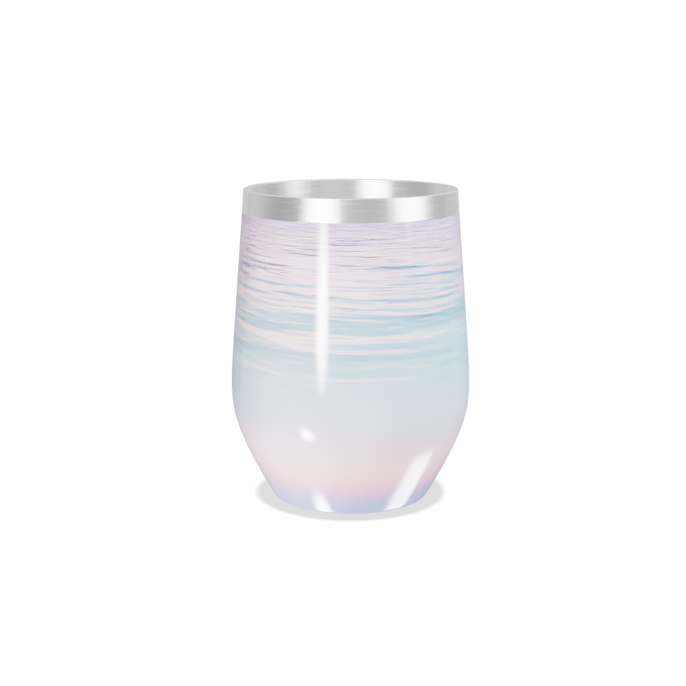 Copo Térmico Slim - Degradê Azul Inox