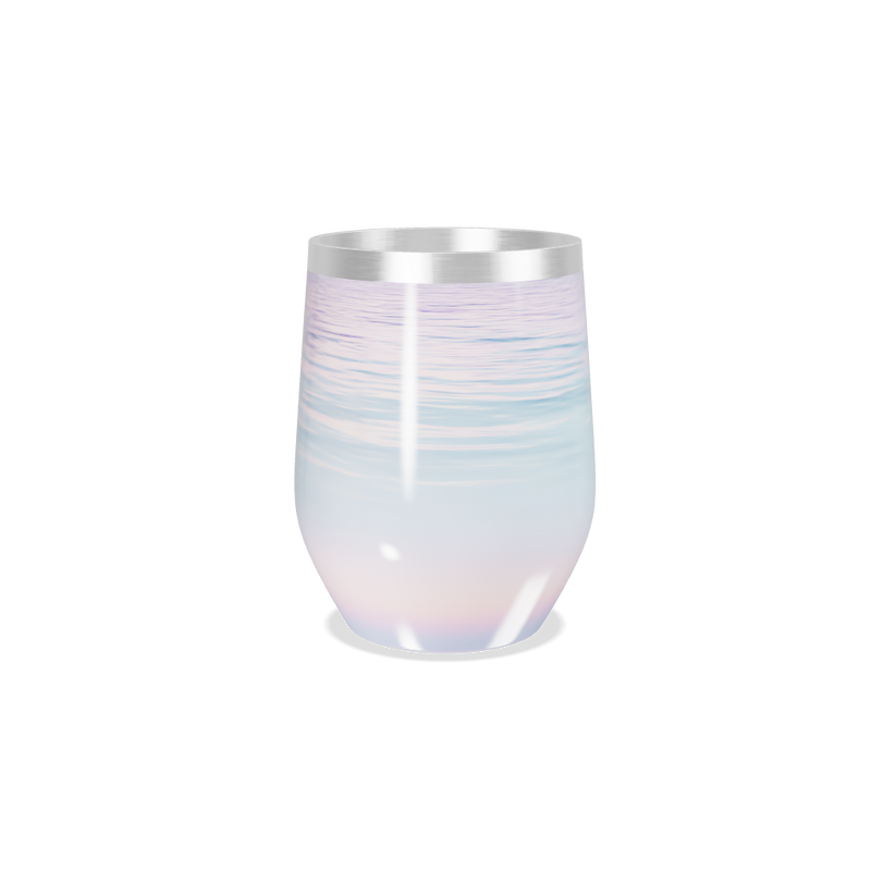 Copo Térmico Slim - Degradê Azul Inox