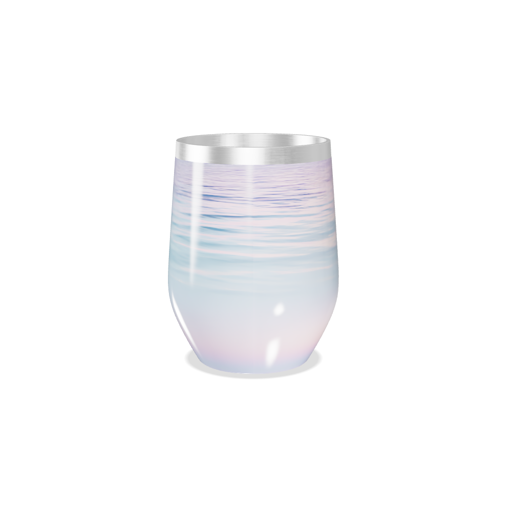 Copo Térmico Slim - Degradê Azul Inox