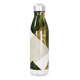 Garrafa Inox - Verde e Dourado Geométrico