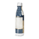 Garrafa Inox - Azul e Dourado com Geometria