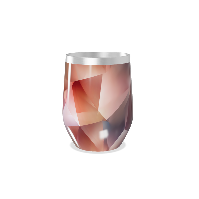 Copo Térmico Slim - Geométrico Multicolorido Inox