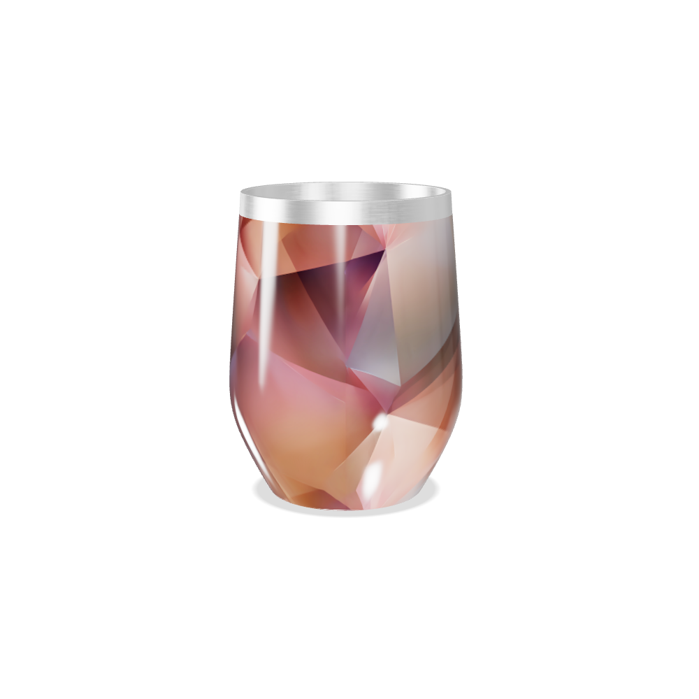 Copo Térmico Slim - Geométrico Multicolorido Inox