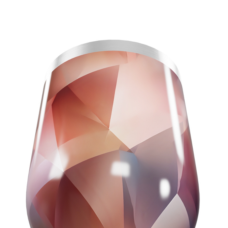 Copo Térmico Slim - Geométrico Multicolorido Inox