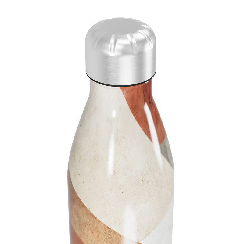 Garrafa Inox - Estampa Abstrata Multicolorida