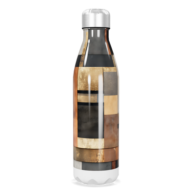 Garrafa Inox Estampada - Tons Terrosos