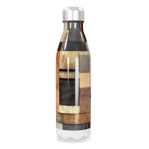 Garrafa Inox Estampada - Tons Terrosos