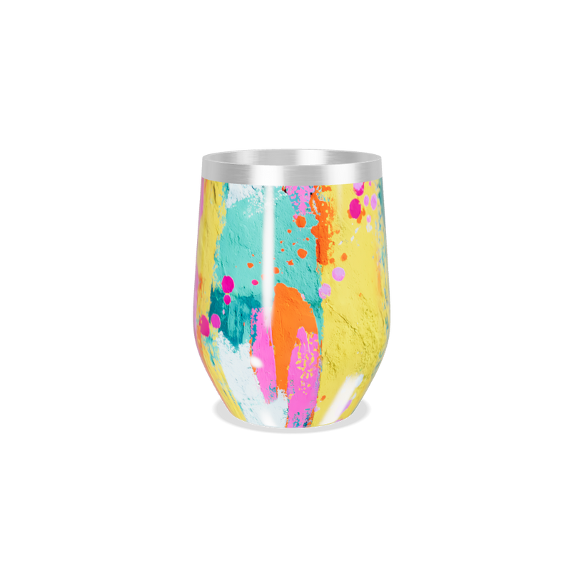Copo Térmico Slim - Multicolorido Aço Inox