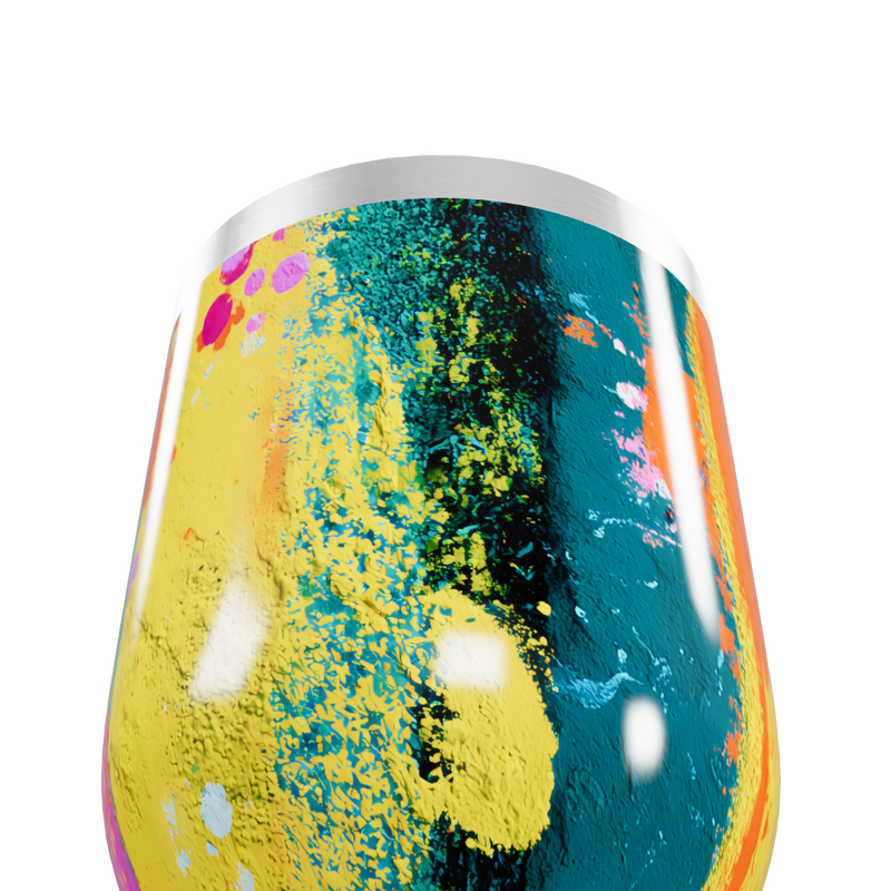 Copo Térmico Slim - Multicolorido Aço Inox