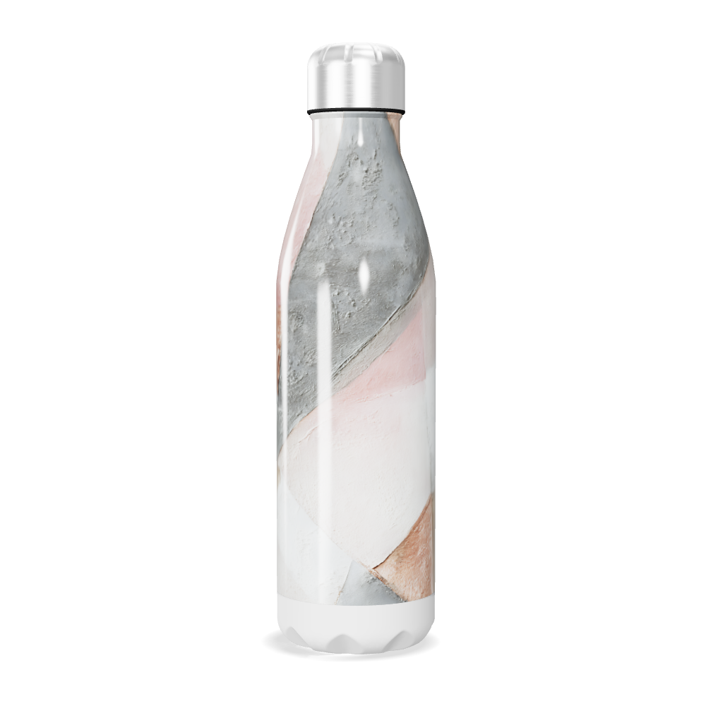 Garrafa Inox - Estampa Geométrica Colorida