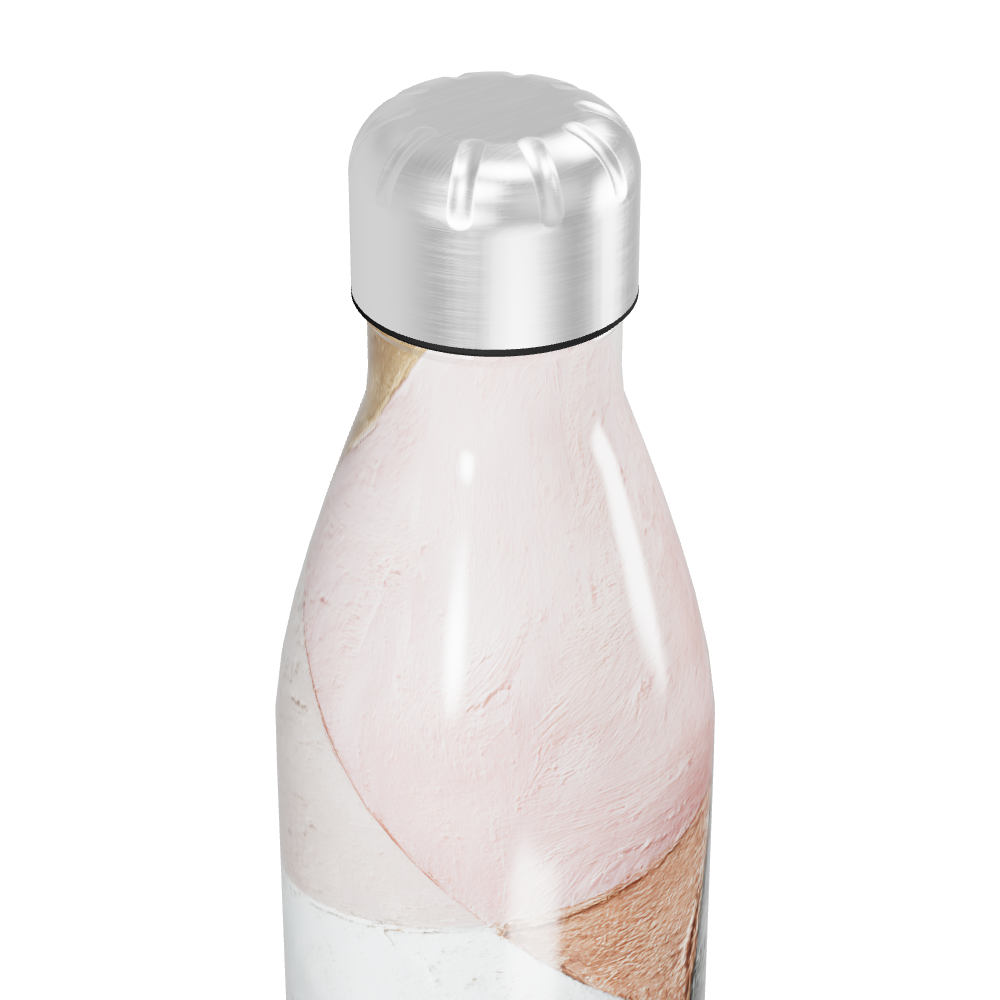 Garrafa Inox - Estampa Geométrica Colorida