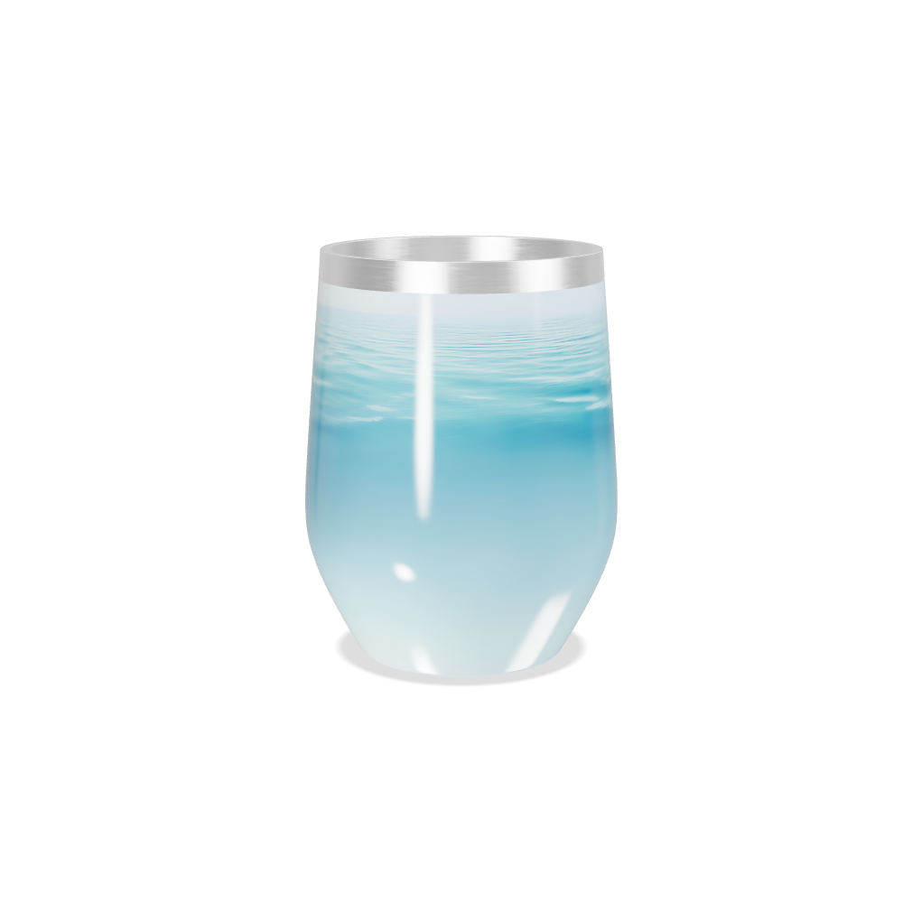 Copo Térmico Slim - Azul Degradê Inox