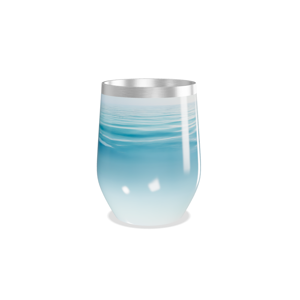 Copo Térmico Slim - Azul Degradê Inox