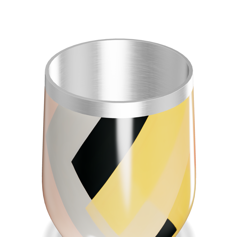 Copo Térmico Slim - Estampa Abstrata Colorida