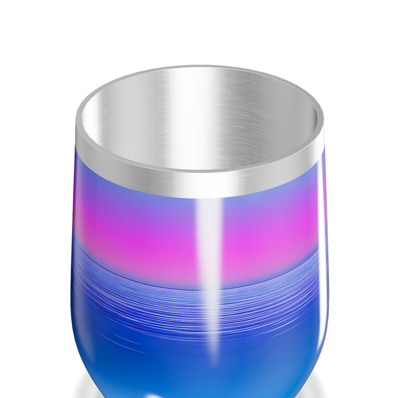 Copo Térmico Slim - Gradiente Azul Rosa