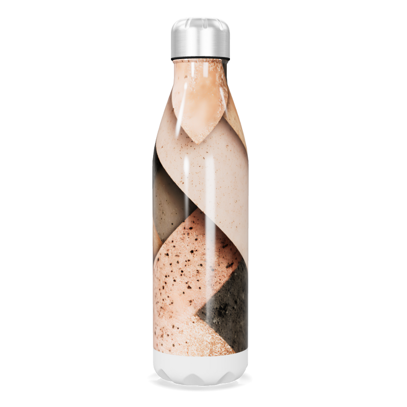 Garrafa Inox Estampada - Tons Terrosos