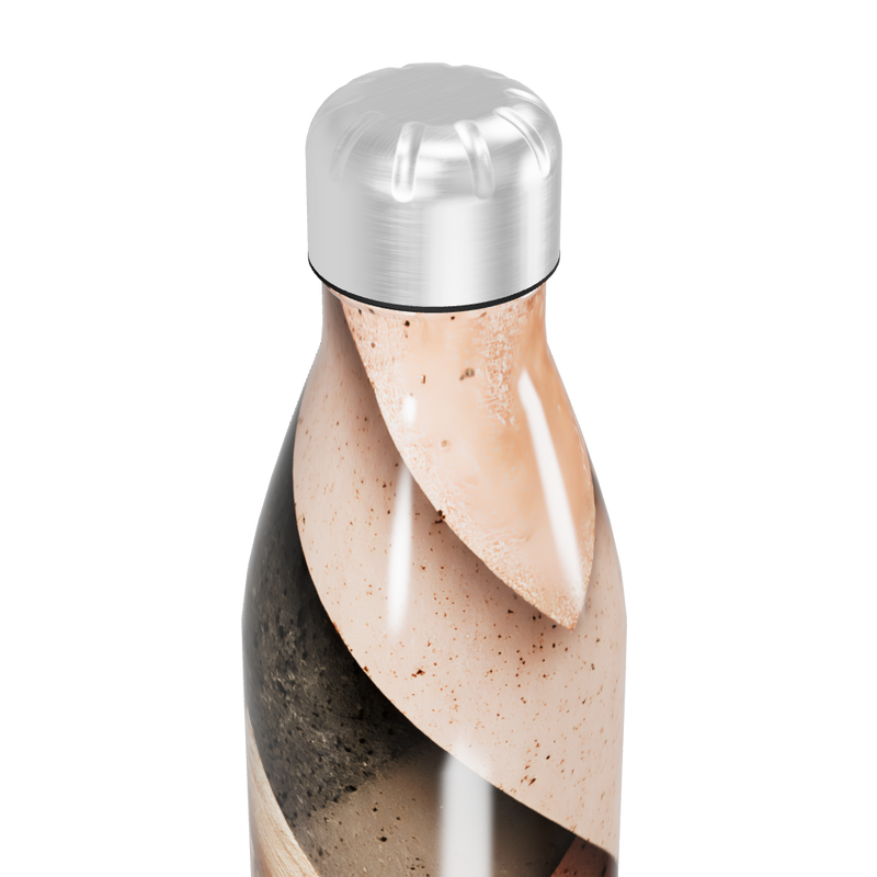 Garrafa Inox Estampada - Tons Terrosos