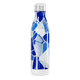 Garrafa Inox Azul - Estampa Geométrica